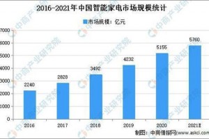 2021年中国智能家电行业市场现状”